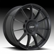 Rotiform DTM R168 Matte Black Custom Wheels Rims